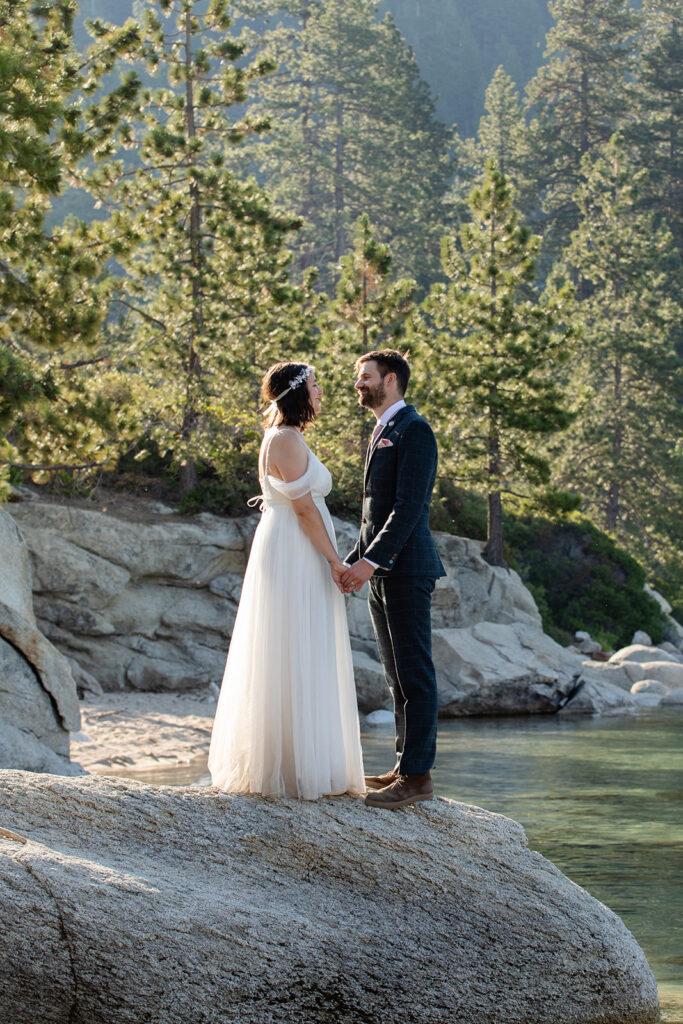 dreamy elopement in Lake Tahoe