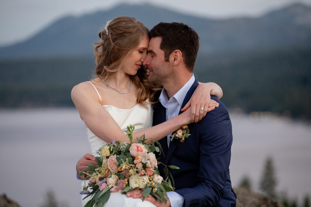 romantic lake tahoe elopement