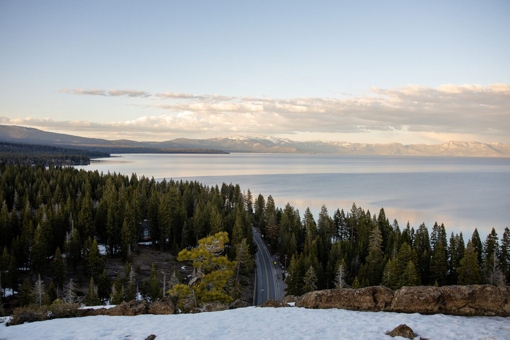 Lake Tahoe views at Eagle Rock