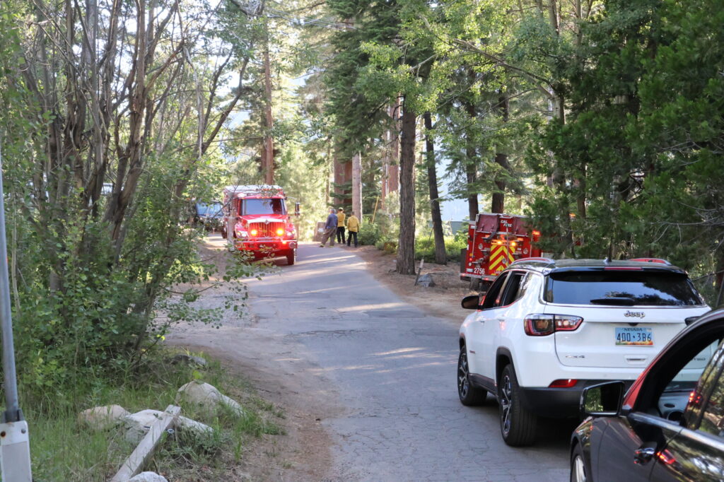 road closure in lake tahoe 