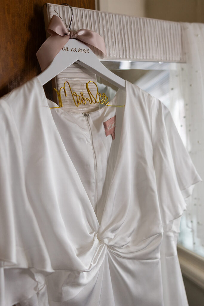 wedding dress details