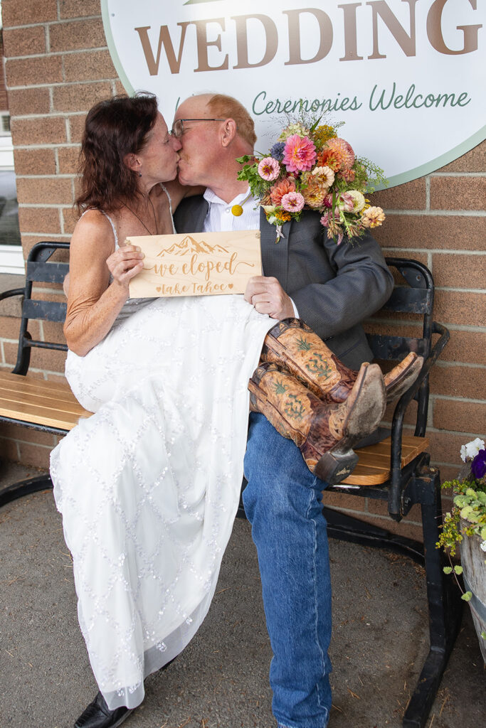 mountain high wedding chapel in lake tahoe