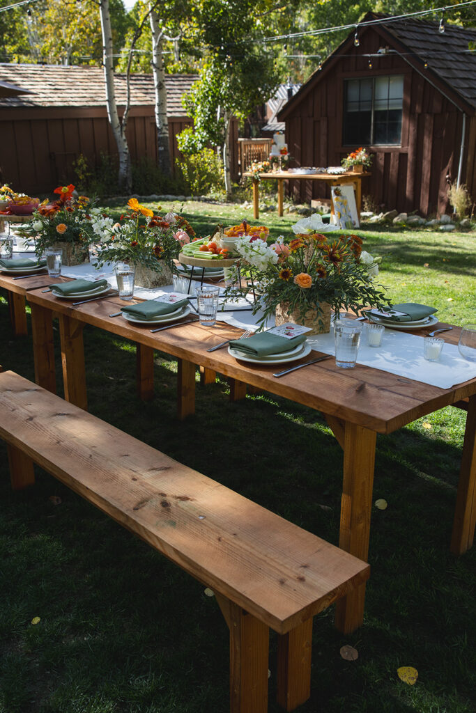 desolation hotel outdoor micro wedding reception