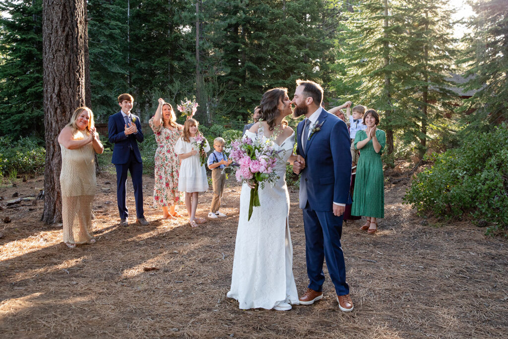 lake tahoe micro wedding at skylandia park